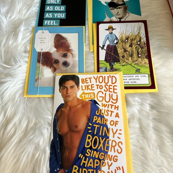 🧡10/$10 5 Humorous Birthday Card Set - Picture 1 of 2